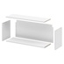 900mm Half Height Wall Cabinet Flat Pack