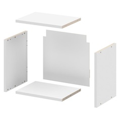 400mm Half Height Wall Cabinet Flat Pack