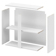 800mm Full Height Wall Cabinet Flat Pack