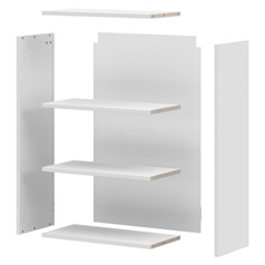 CFP8463 600mm Tall Wall Cabinet Flat Pack