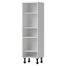 White 1942mm x 600mm x 575mm Flat Pack Larder Tower Cabinet