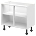 White 1000mm Hi-Line Base Cabinet