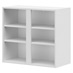 White 800 x 390mm Full Height Wall Cabinet