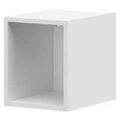 White 300 x 390mm Half Height Wall Cabinet