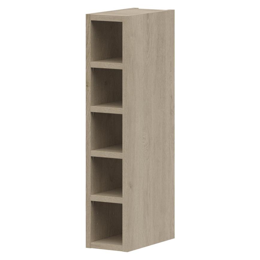 Natural Oak 150mm Wine Rack Cabinet