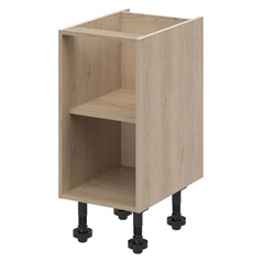 Natural Oak 400mm Hi-Line Base Cabinet
