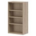 Natural Oak 500mm Tall Wall Cabinet