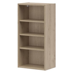 Natural Oak 450mm Tall Wall Cabinet