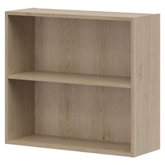 Natural Oak 800mm Full Height Decor Wall Cabinet