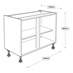 900mm Hi-Line Base Cabinet Line Drawing