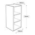 300mm Full Height Wall Cabinet Line Drawing