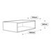 600mm Larder Topbox Cabinet Line Drawing