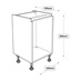 450mm Hi-Line Base Cabinet Line Drawing