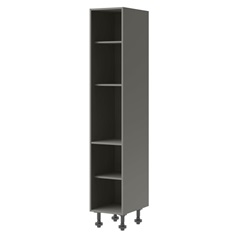 Croft Grey-Croft Grey 400 Tall Larder Tower Cabinet