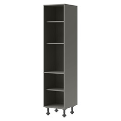 Croft Grey-Croft Grey 500 Tall Larder Tower Cabinet