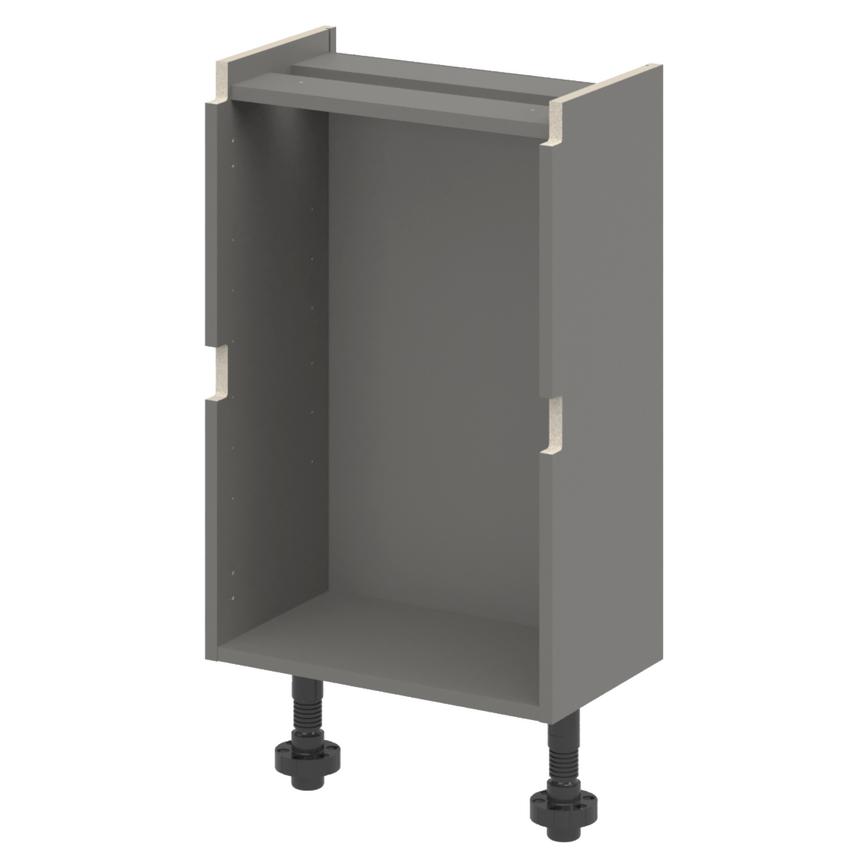 Croft Grey 750mm x 500mm x 290mm Ready Assembled Handleless Drawer Base Cabinet
