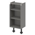 Croft Grey 750mm x 400mm x 290mm Ready Assembled Handleless Base Cabinet