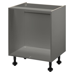 Croft Grey 720mm x 700mm x 575mm Ready Assembled Drawer Base Cabinet