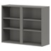 Croft Grey 720mm x 900mm x 290mm Ready Assembled Wall Cabinet
