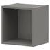 Croft Grey 360mm x 350mm x 290mm Ready Assembled Wall Cabinet