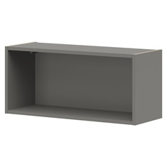 Croft Grey 360mm x 800mm x 290mm Ready Assembled Wall Cabinet