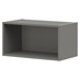 Croft Grey 360mm x 700mm x 390mm Ready Assembled Wall Cabinet