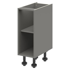 Croft Grey 720mm x 300mm x 575mm Ready Assembled Base Cabinet
