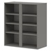 Croft Grey 900mm x 800mm x 390mm Ready Assembled Wall Cabinet
