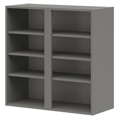 Croft Grey 900mm x 900mm x 390mm Ready Assembled Wall Cabinet
