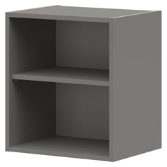 Croft Grey 557mm x 500mm x 390mm Ready Assembled Wall Cabinet