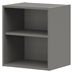 Croft Grey 557mm x 500mm x 390mm Ready Assembled Wall Cabinet