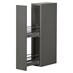 Croft Grey 150mm Ready Assembled Pre-Fitted Pull Out Standard Extension Wall Cabinet