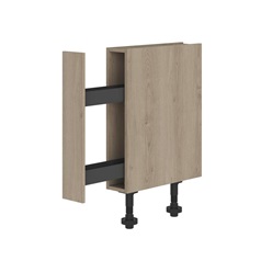 150mm - Pull Out Base Unit - Natural Oak