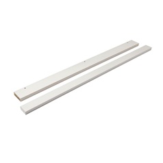 White Corner Tall Wall Filler Rail Pack