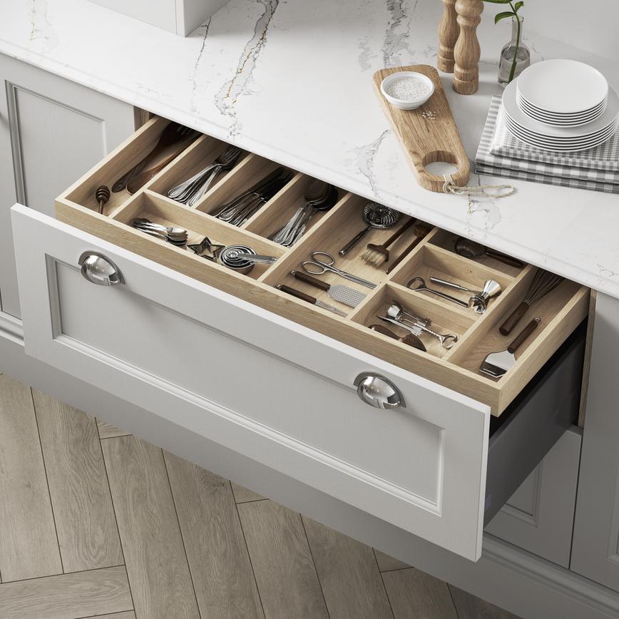TImber cutlery drawer