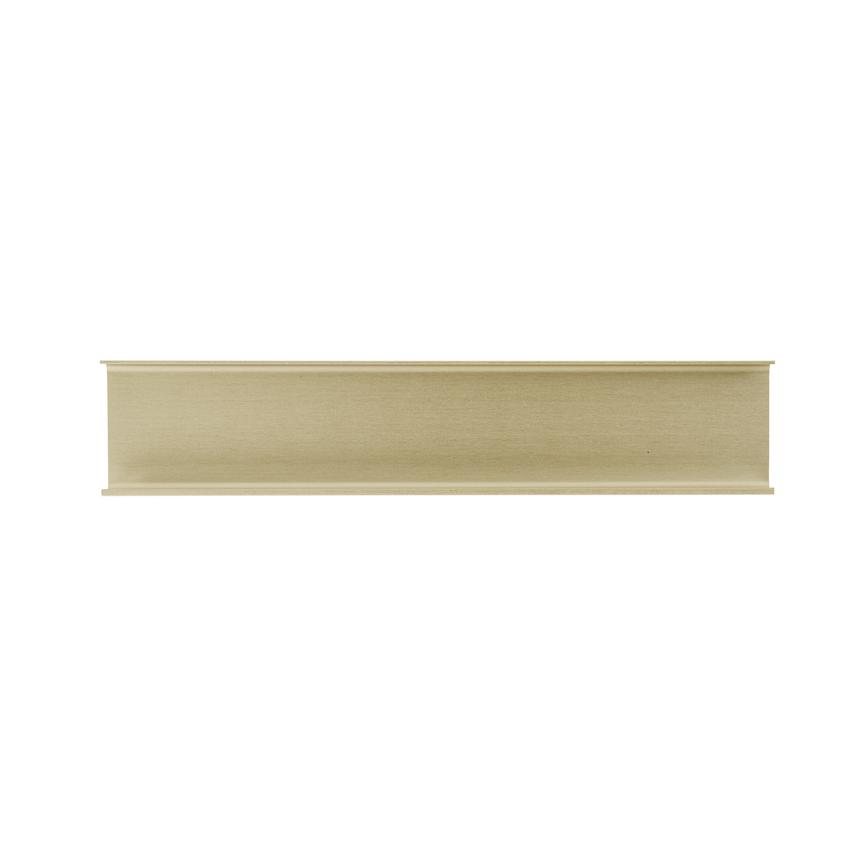 Brass handleless profile