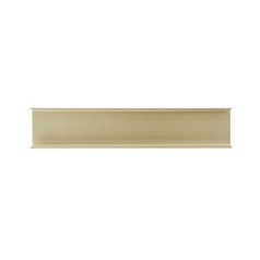 Brass handleless profile