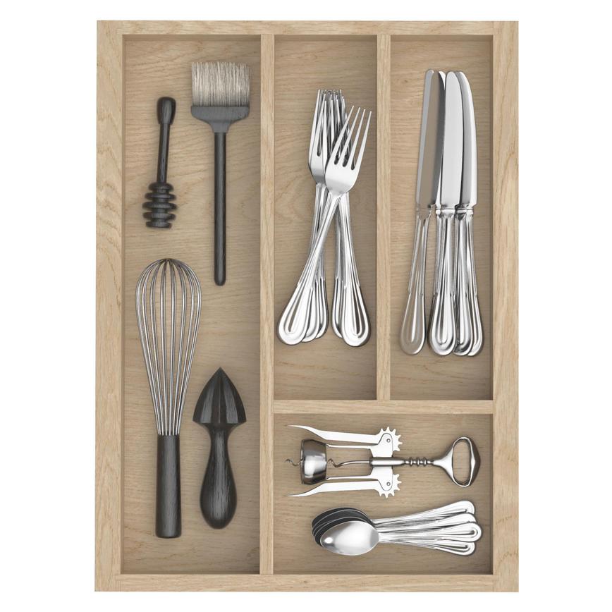 400mm Timber Cutlery Tray Upgrade