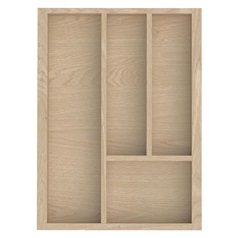 400mm Timber Cutlery Tray Upgrade