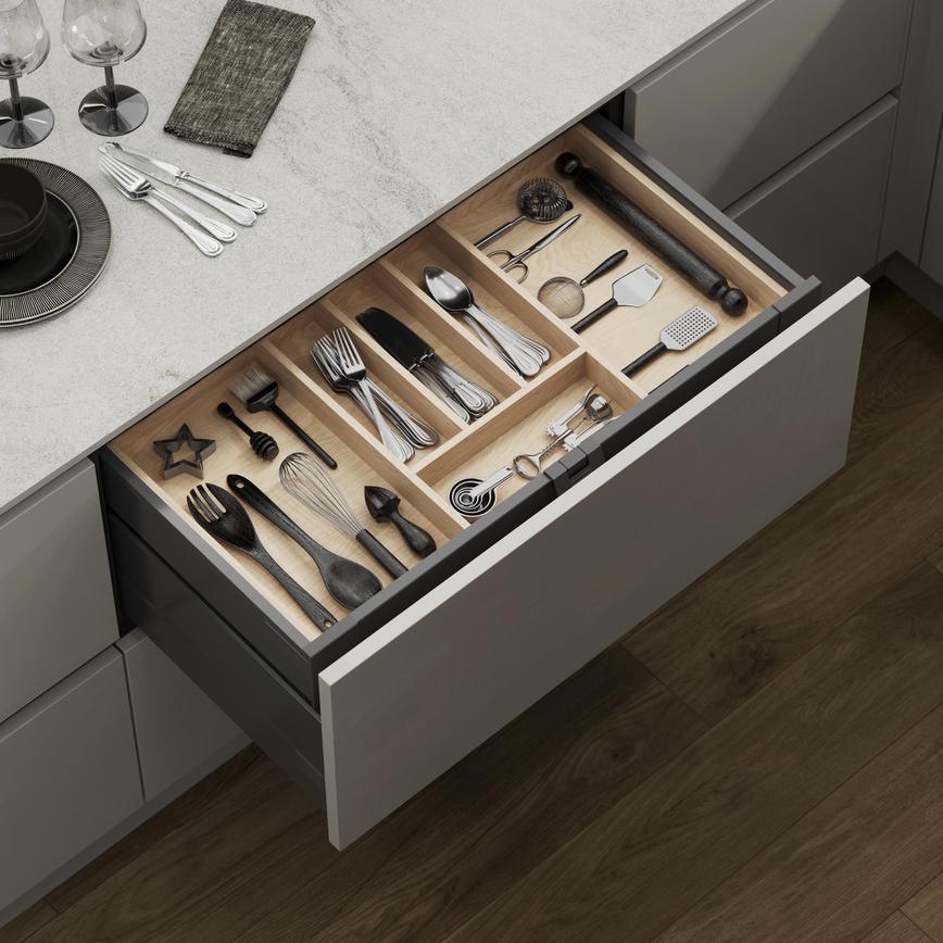 800mm Timber Cutlery Tray Upgrade