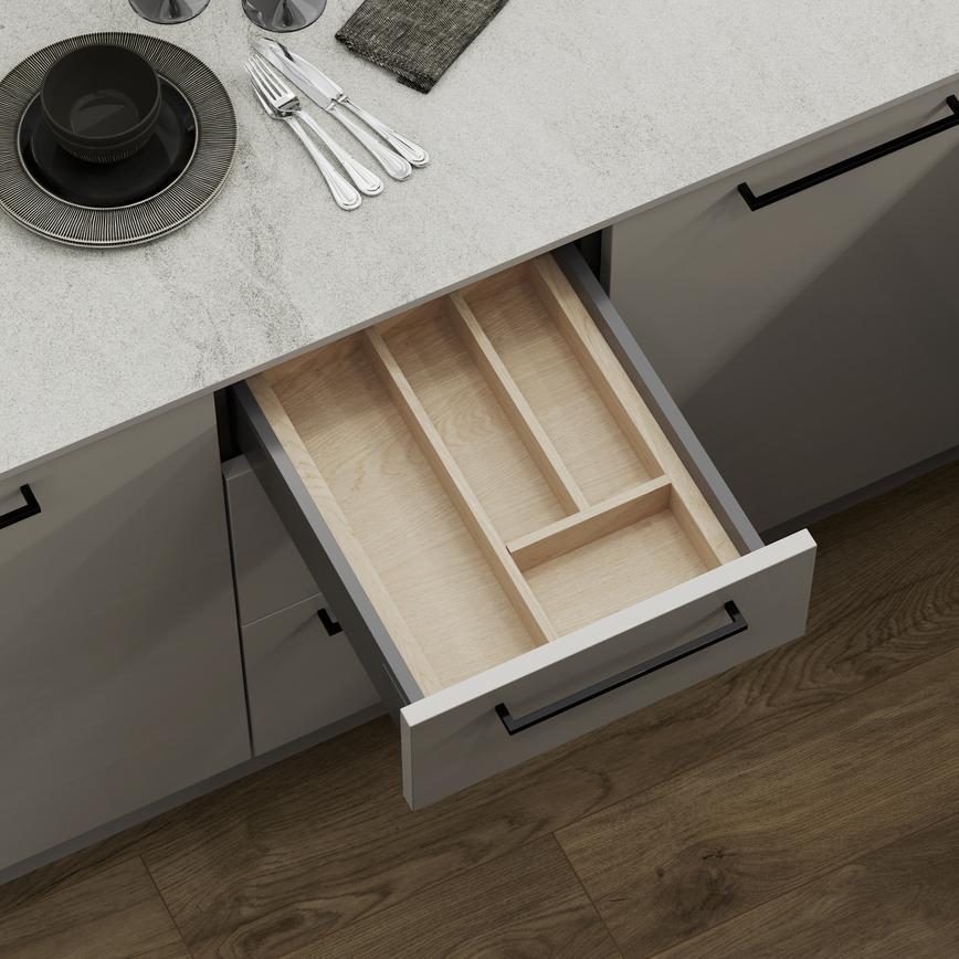 400mm Timber Cutlery Tray - Upgrade