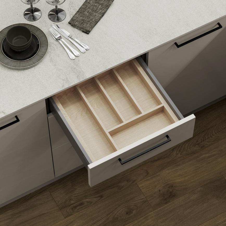 500mm Timber Cutlery Tray - Upgrade