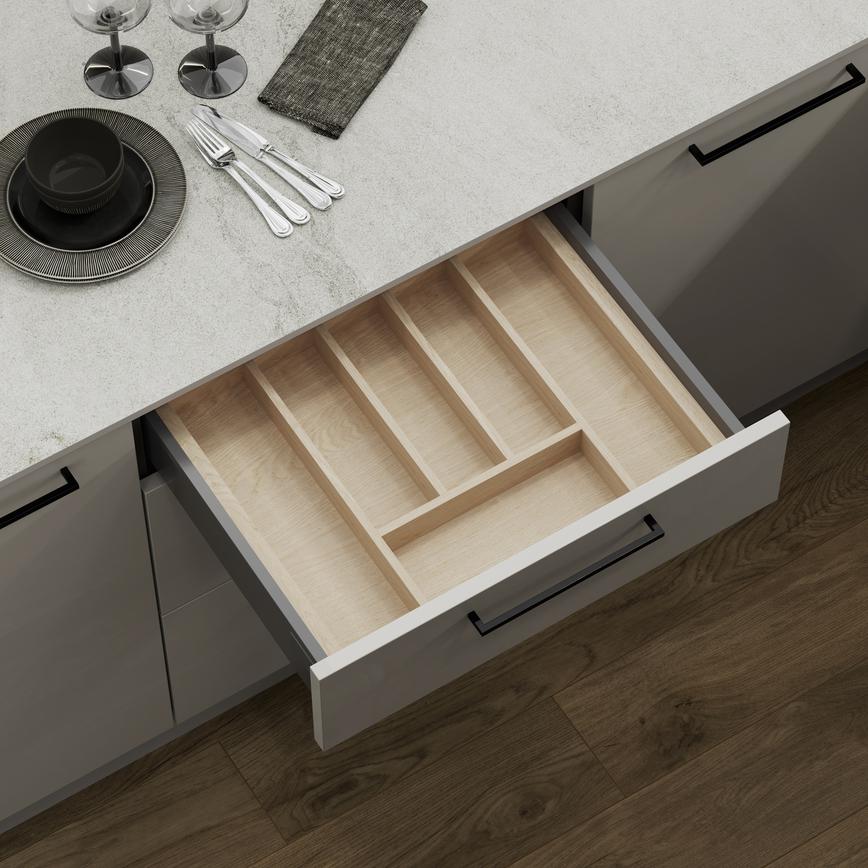 600mm Timber Cutlery Tray - Upgrade