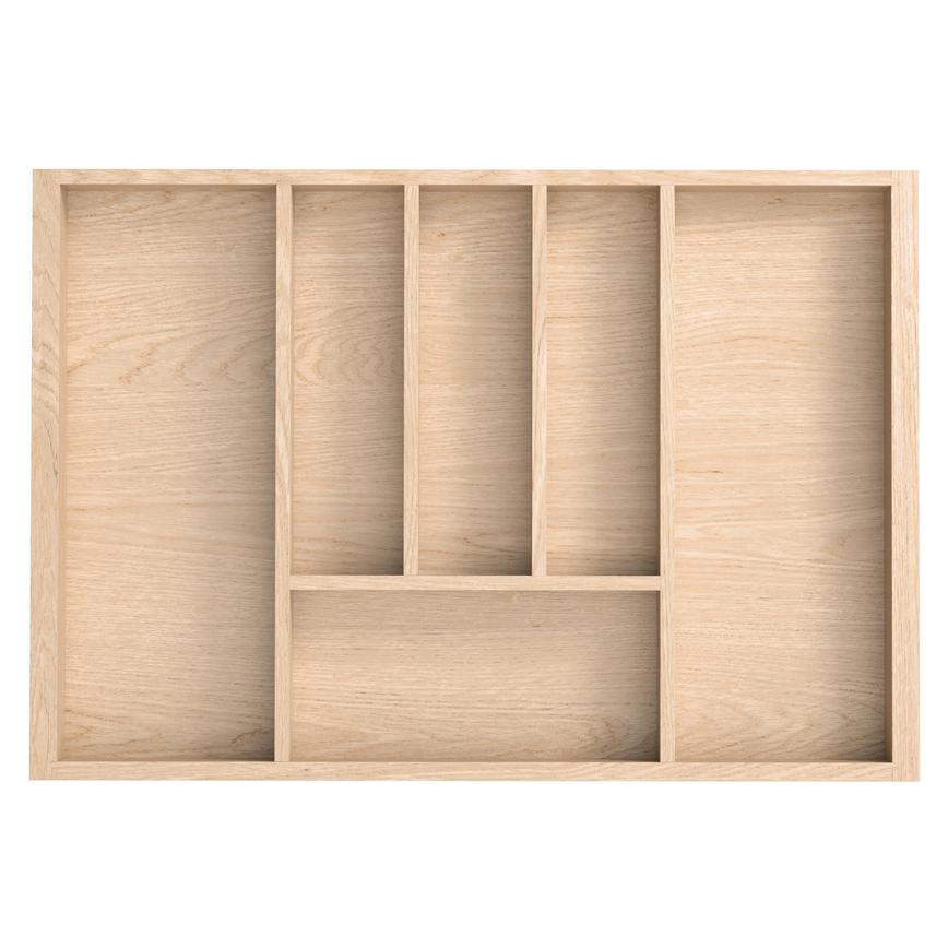 700mm Classic Oak Cutlery Tray
