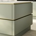 Brass Square External Corner Handleless Profile