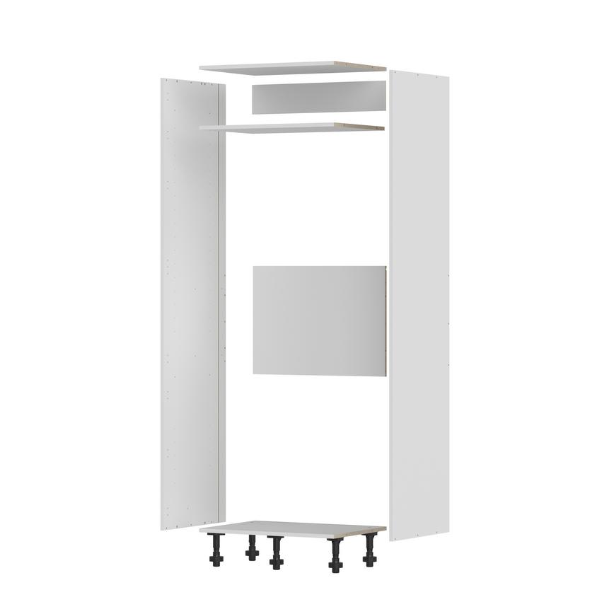 White 750 Tall Fridge Freezer Twr Cabinet