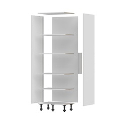 White 750 Tall Larder Twr Cabinet Pack 1