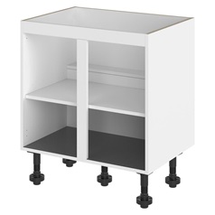 White 720mm x 800mm x 575mm Ready Assembled Sink Base Cabinet