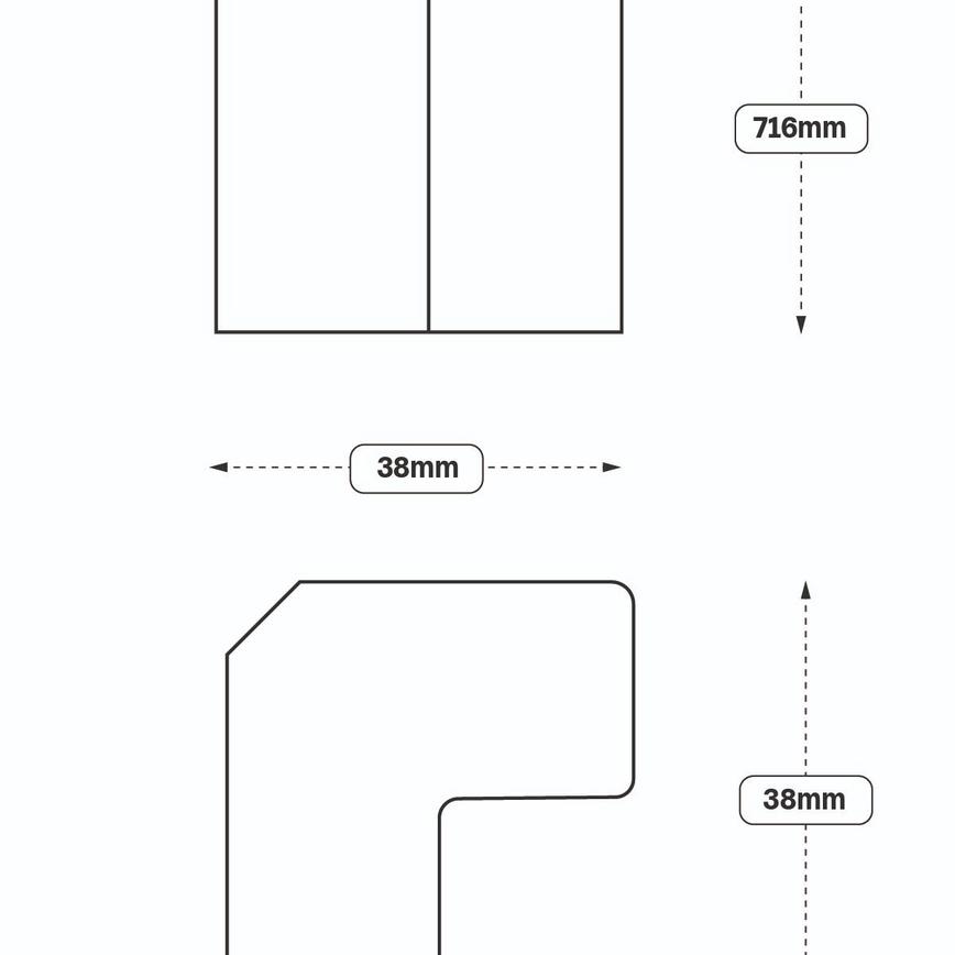 Wall Corner Fillet (XX12) (Hockley)