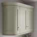 Sage Green Curved Cabinet Cornice Return Classic Profile fitted with wall cabinet